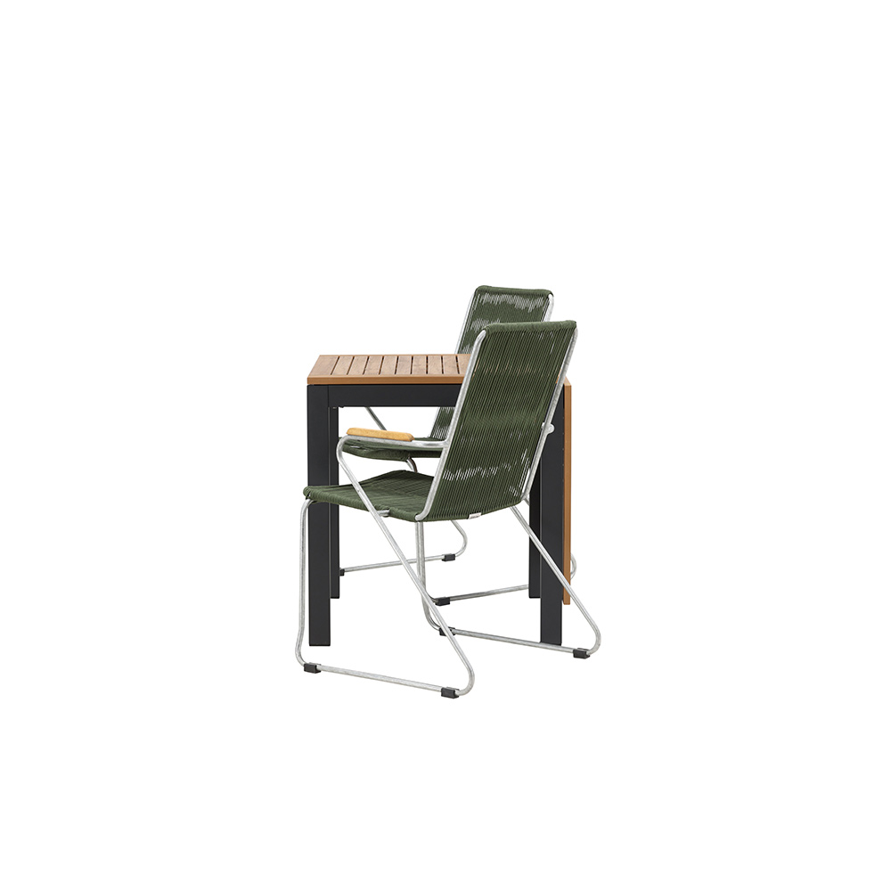 Cafégrupp Venture Home Diego Bord med 2 Bois Stolar