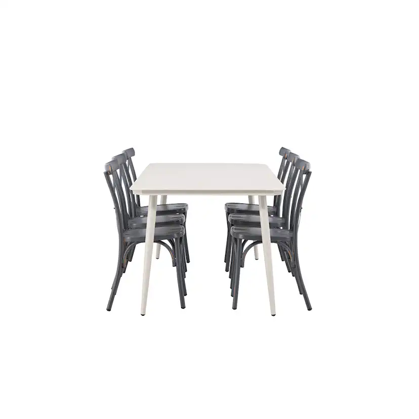 Matgrupp Venture Home Lina Bord med 6 Tablas Stolar