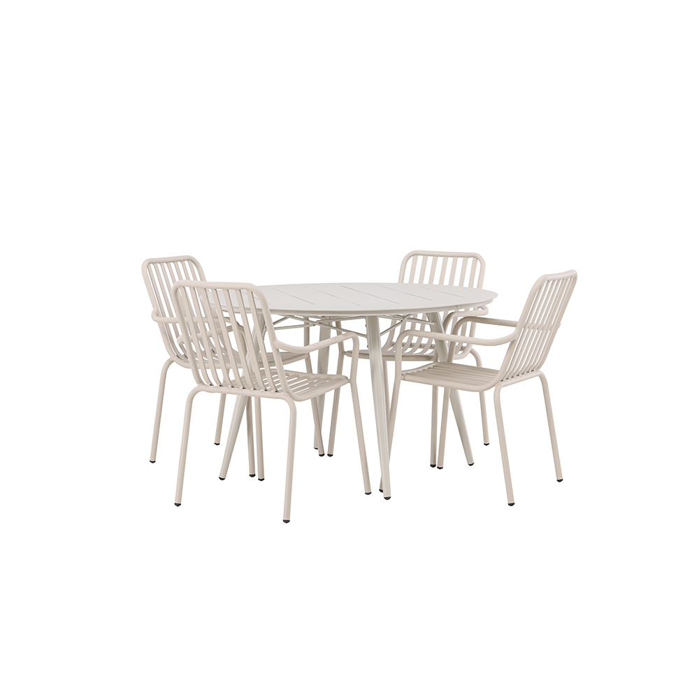 Matgrupp Venture Home Lina Bord med 4 Peking Stolar