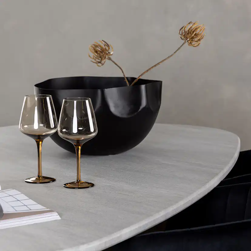 Matgrupp Venture Home Grönvik med 4 Selma Stolar