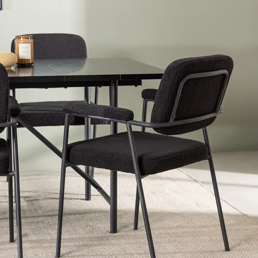 Matgrupp Venture Home Astrid med 6 Yesterday Stolar