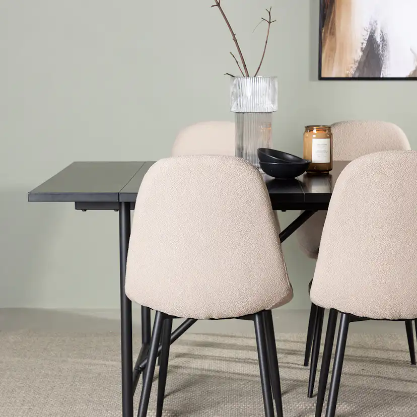 Matgrupp Venture Home Astrid med 6 Polar Stolar