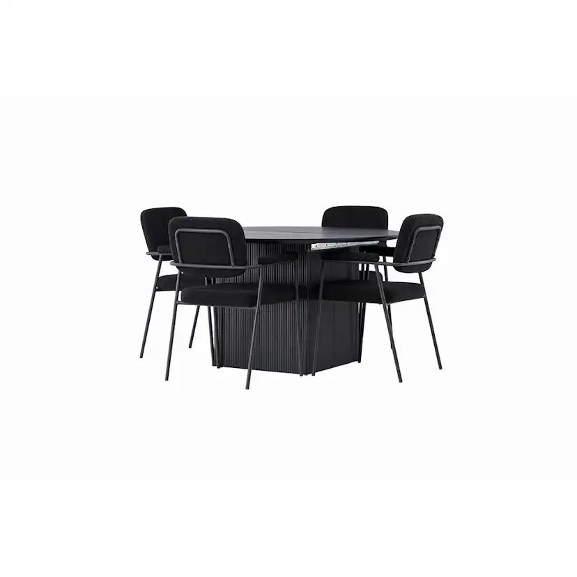 Matgrupp Venture Home Matilda med 4 Yesterday Stolar