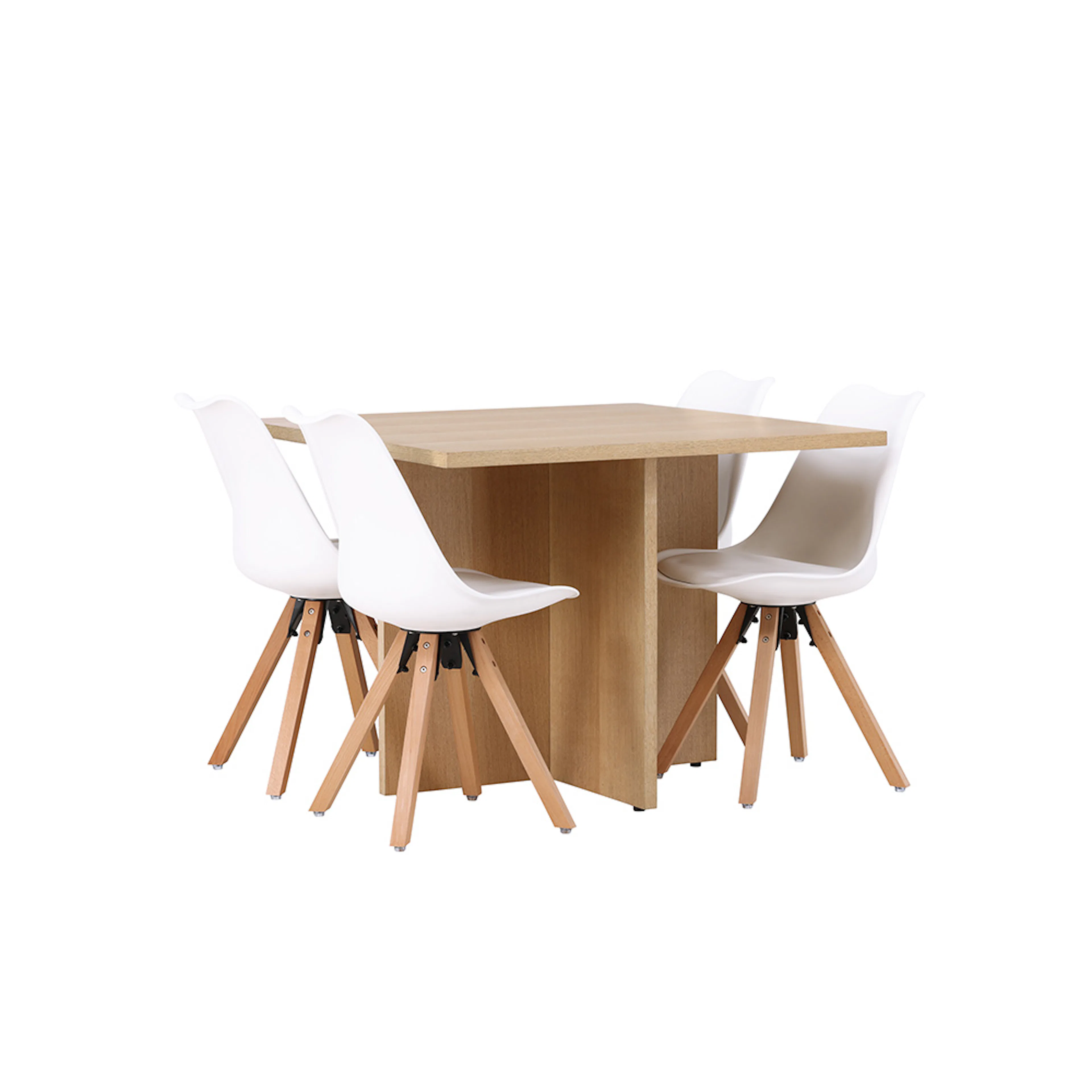 Matgrupp Venture Home Leo med 4 Zeno Stolar