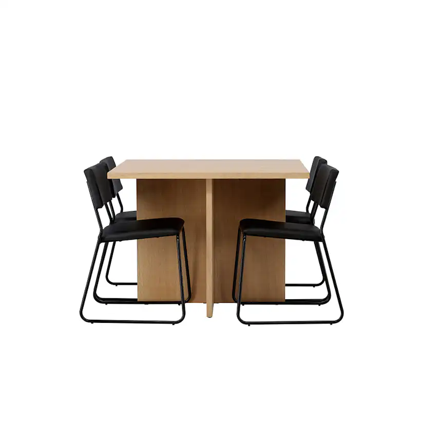 Matgrupp Venture Home Leo med 4 Kenth Stolar