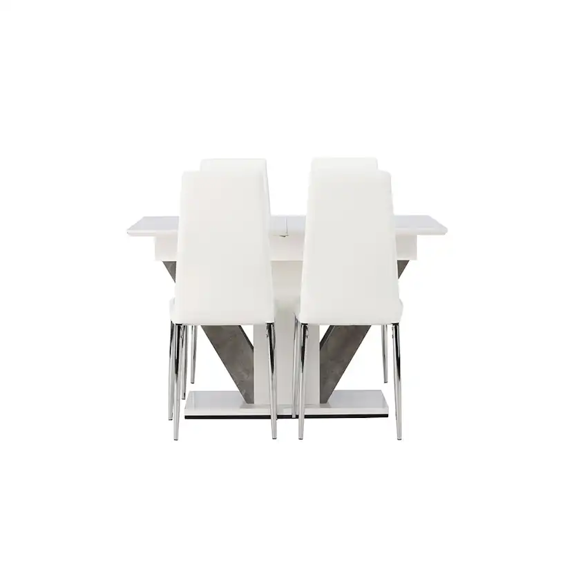 Matgrupp Venture Home Disa med 4 Pastill Stolar