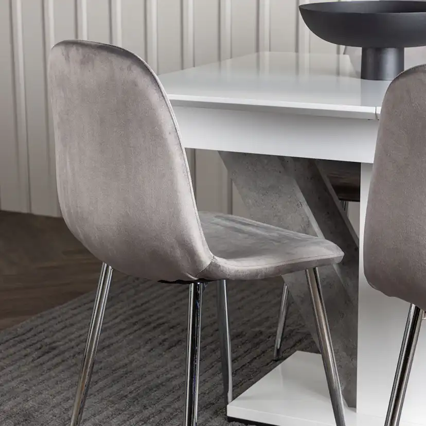 Matgrupp Venture Home Disa med 4 Eva Stolar