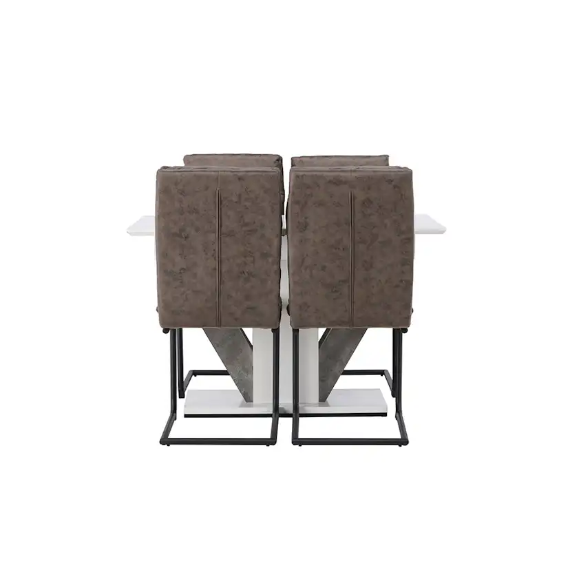 Matgrupp Venture Home Disa med 4 Zizo Stolar