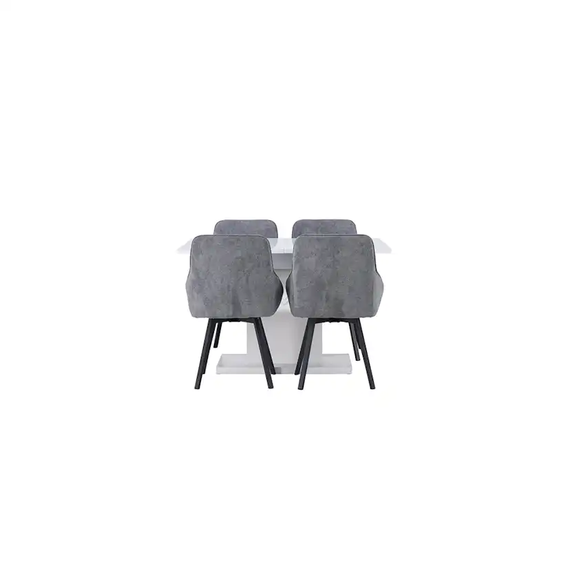 Matgrupp Venture Home Pluto med 4 Rosie Stolar