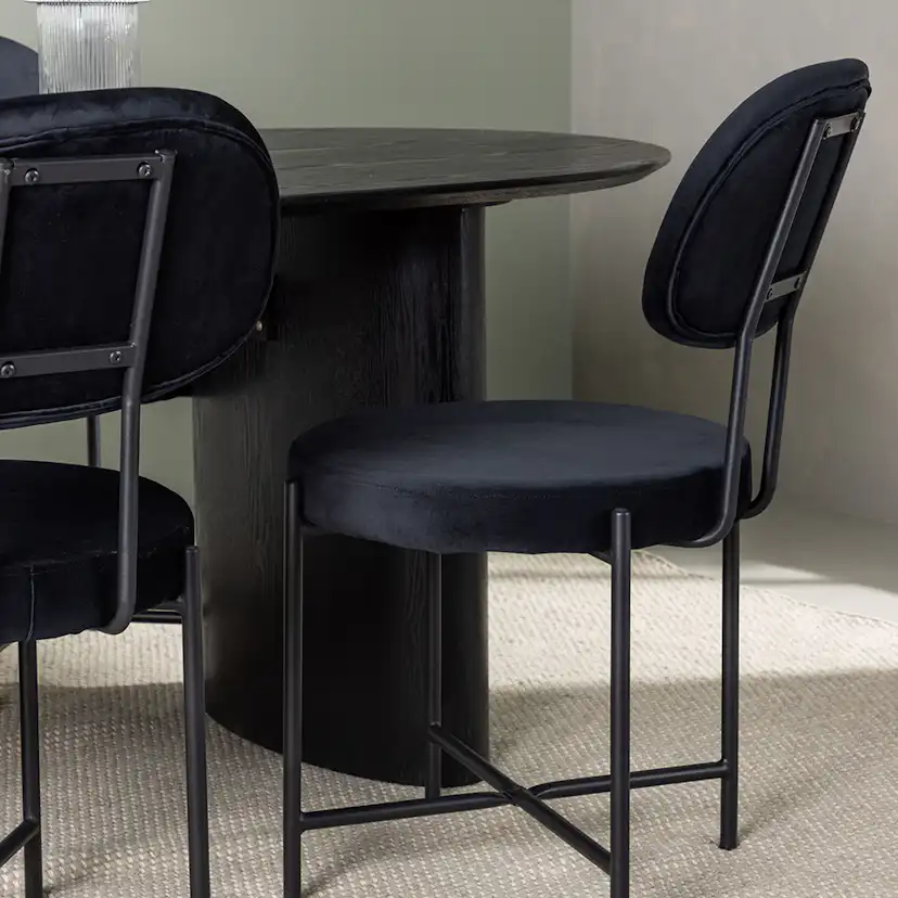 Matgrupp Venture Home Isolde med 4 st Stella stolar