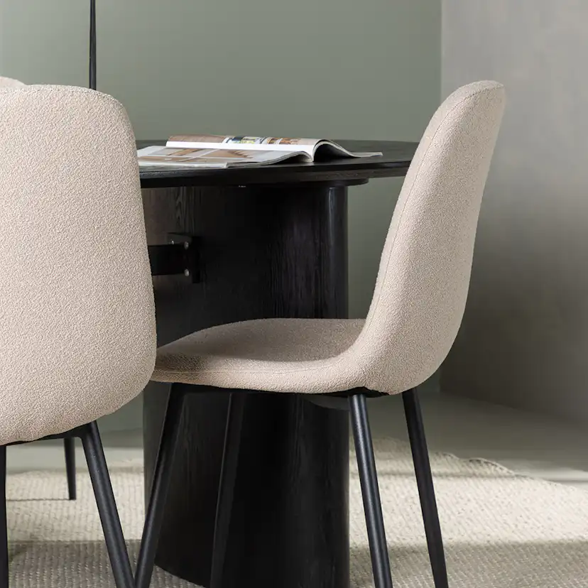 Matgrupp Venture Home Isolde med 4 st Polar stolar