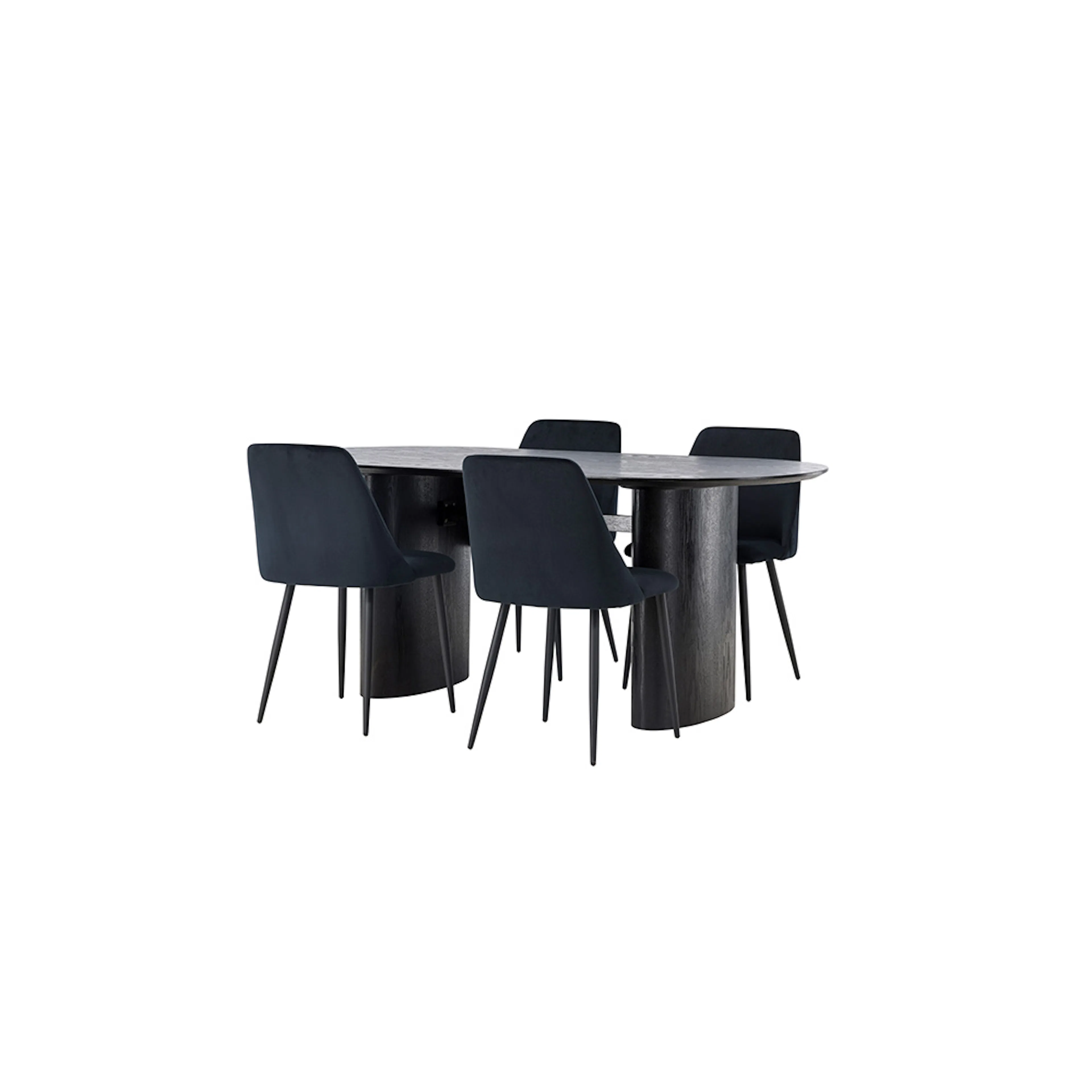 Matgrupp Venture Home Isolde med 4 st Night stolar