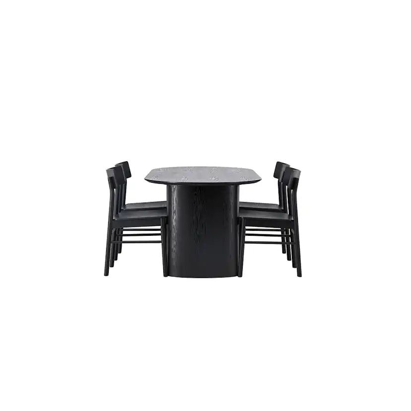 Matgrupp Venture Home Isolde med 4 st Montros stolar