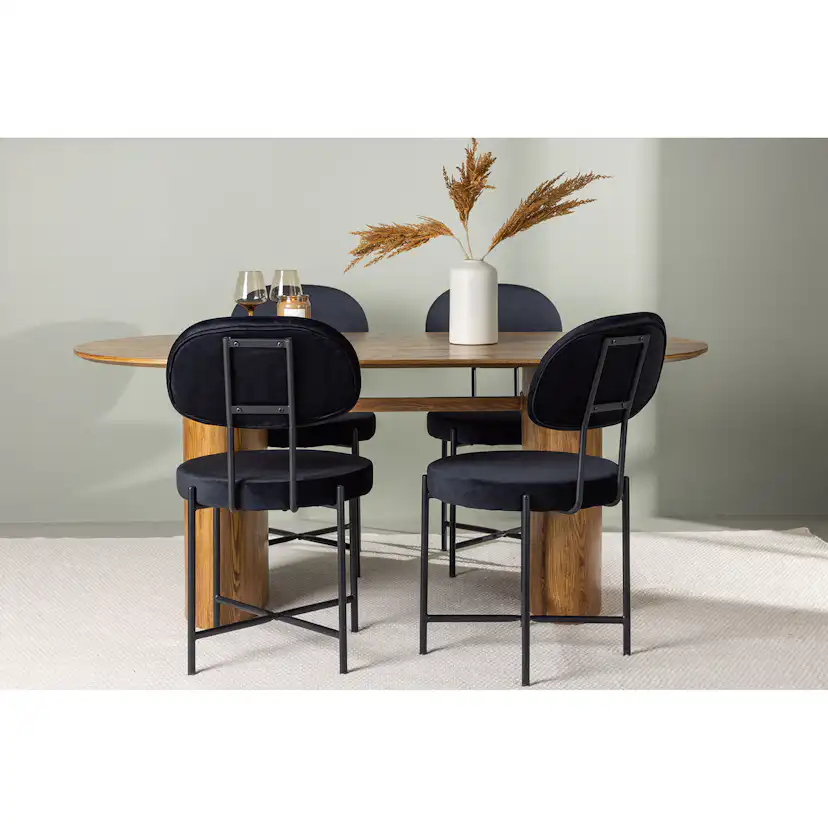 Matgrupp Venture Home Isolde med 4 Stella Stolar