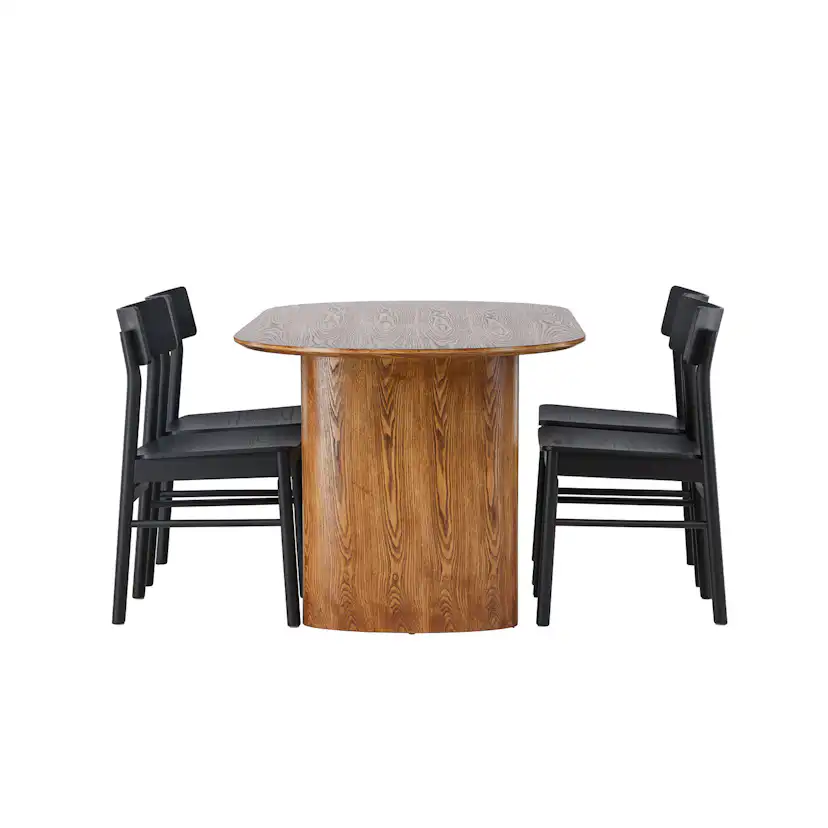 Matgrupp Venture Home Isolde med 4 Montros Stolar