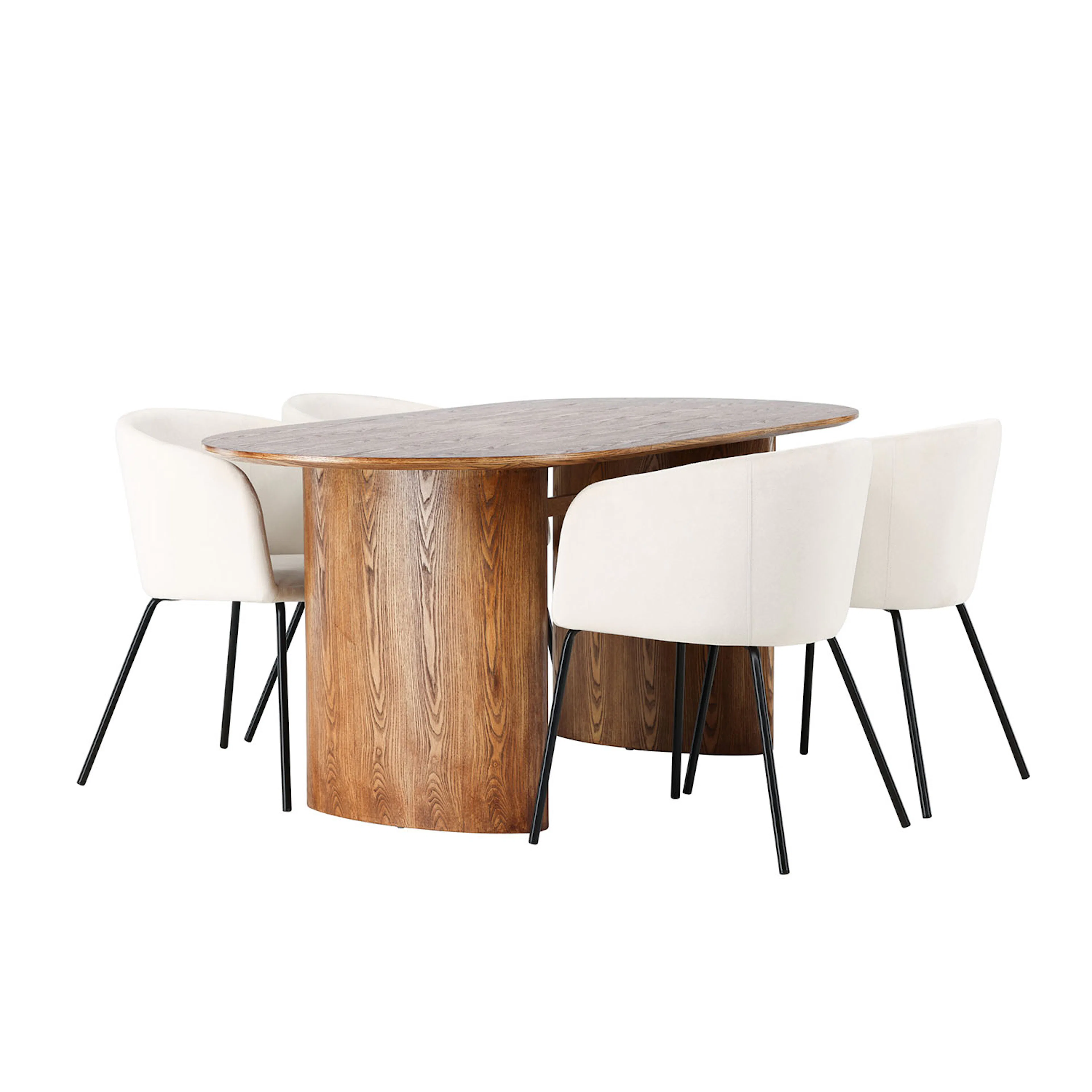 Matgrupp Venture Home Isolde med 4 Berit Stolar