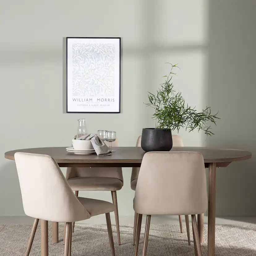 Matgrupp Venture Home Andy med 4 st Night stolar