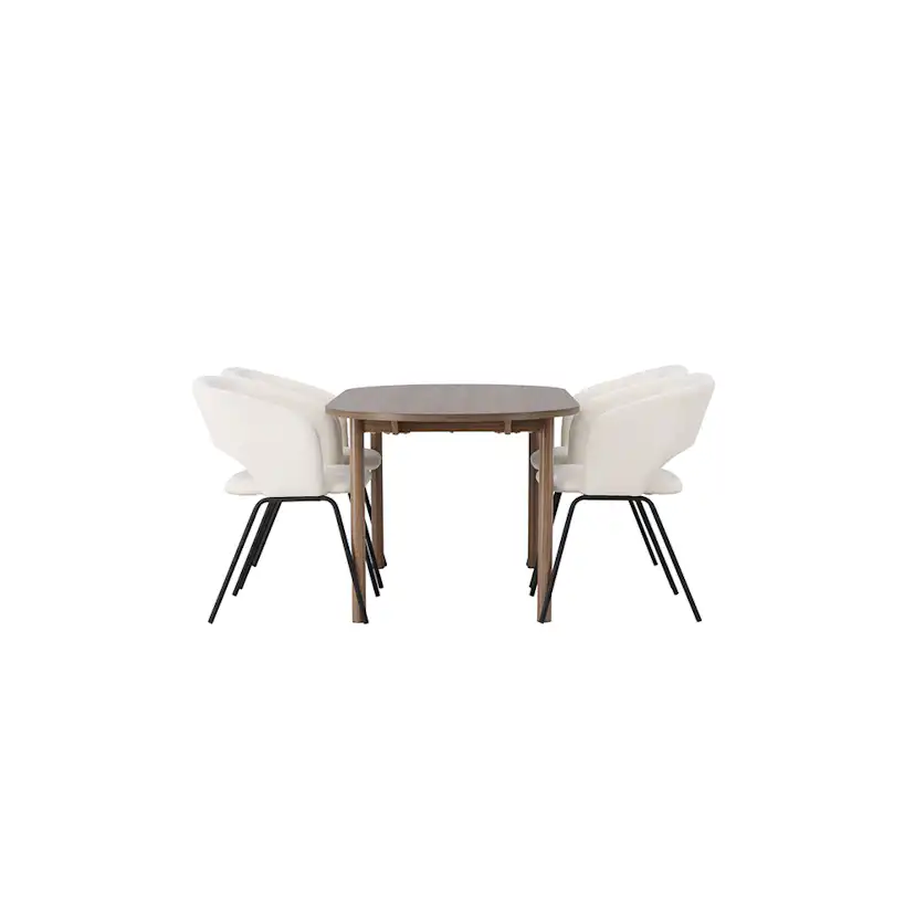 Matgrupp Venture Home Andy med 4 st Day stolar