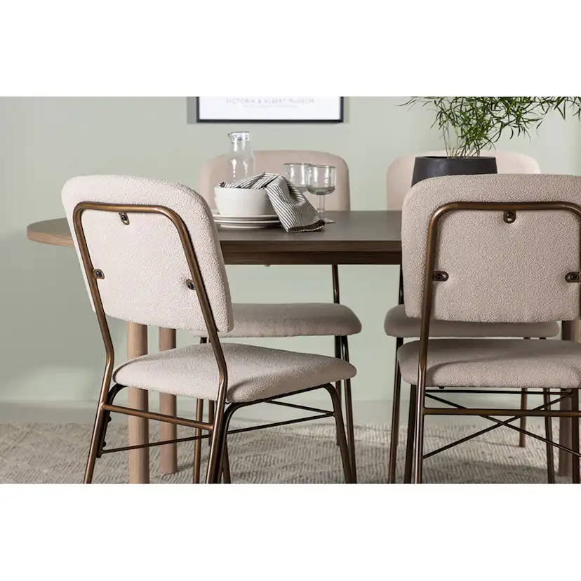 Matgrupp Venture Home Andy med 4 Seda Stolar