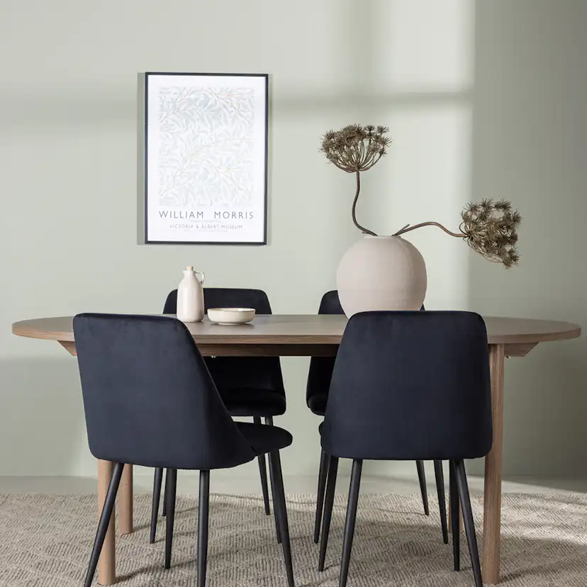 Matgrupp Venture Home Andy med 4 Night Stolar