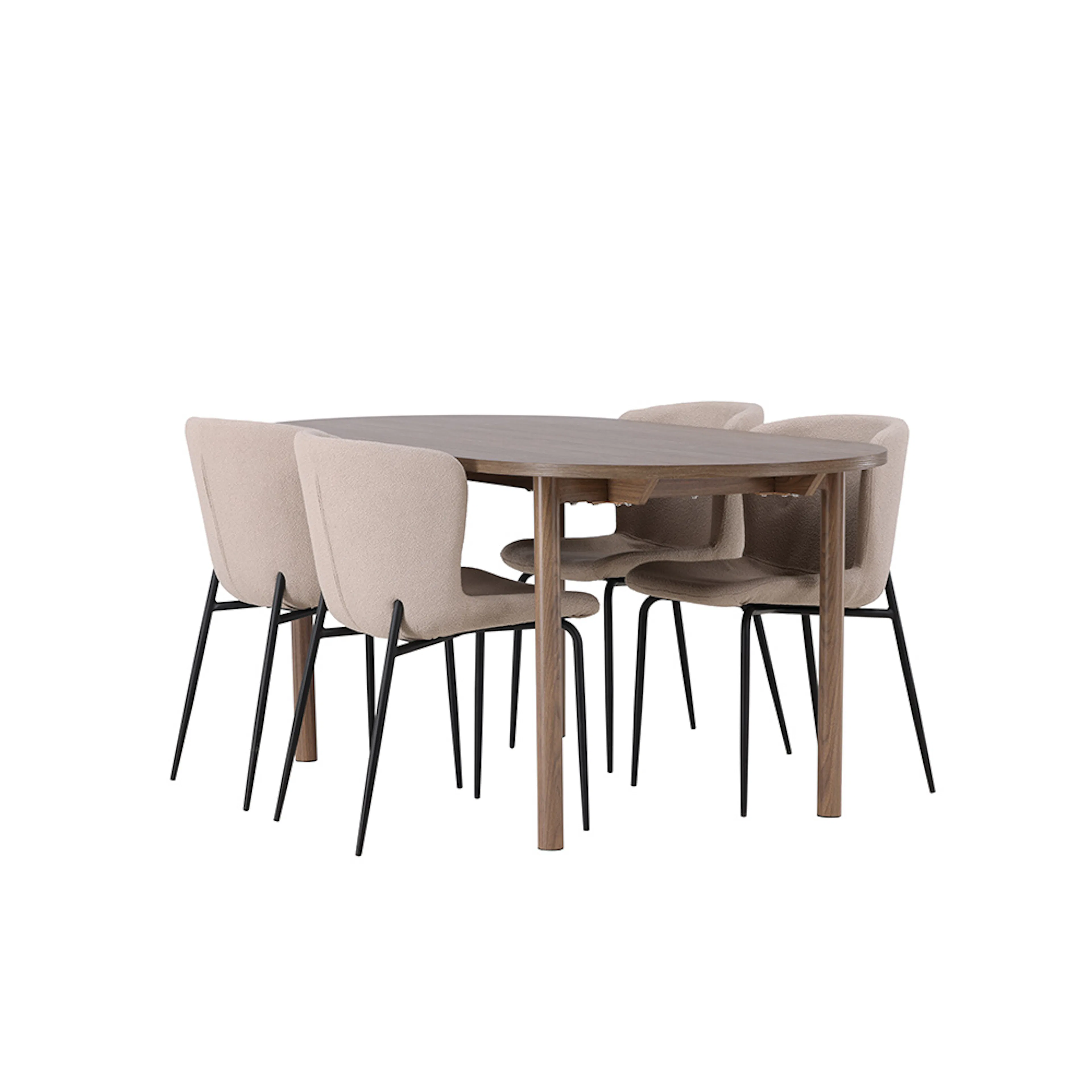 Matgrupp Venture Home Andy med 4 Modesto Stolar