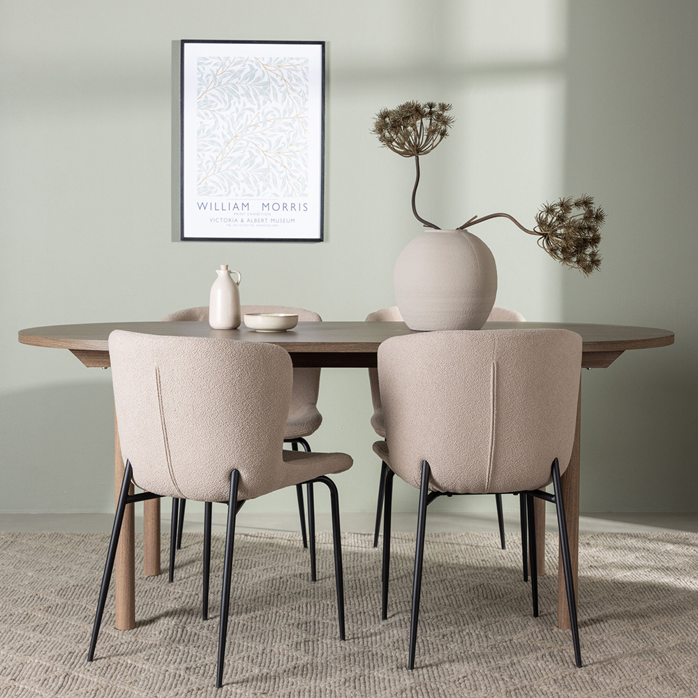 Matgrupp Venture Home Andy med 4 Modesto Stolar