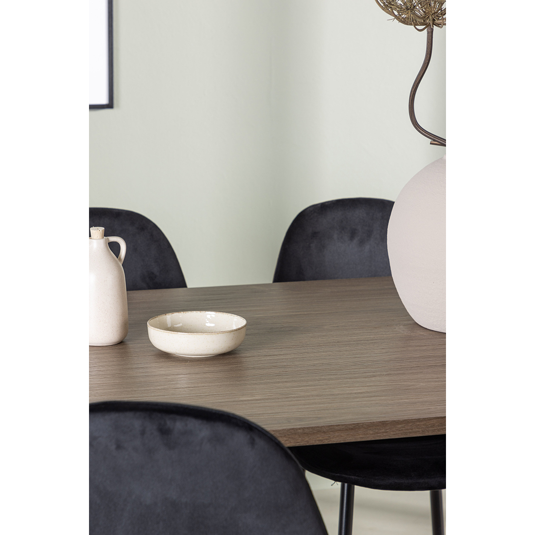 Matgrupp Venture Home Andy Ø120 cm med 4st Polar Matstolar