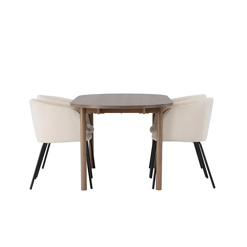 Matgrupp Venture Home Andy med 4 Berit Stolar