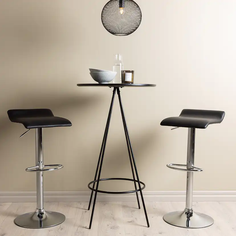 Matgrupp Venture Home Bistro Ø60 cm med 2 st Jonna stolar