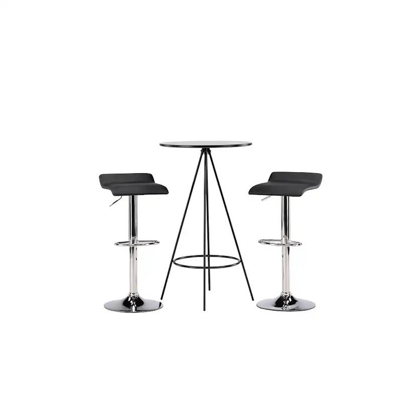 Matgrupp Venture Home Bistro Ø60 cm med 2 st Jonna stolar