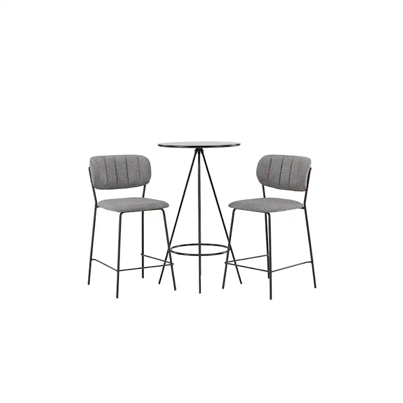 Matgrupp Venture Home Bistro Ø60 cm med 2 st Bell stolar