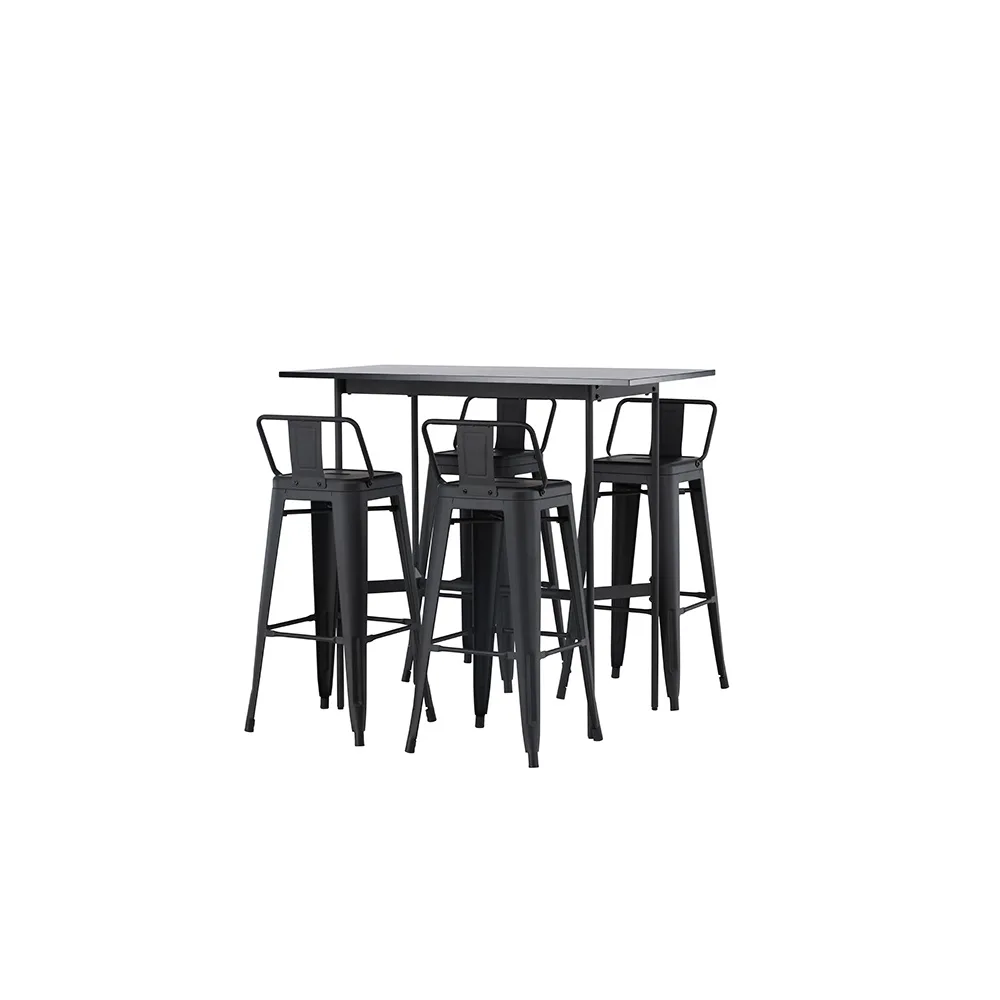 Matgrupp Venture Home Rax med 4 st Tempe Stolar Ryggstöd