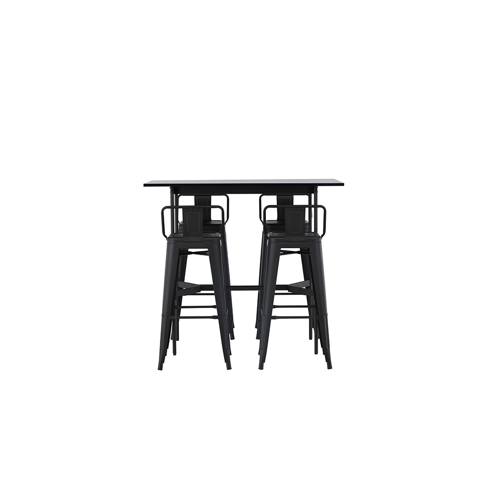 Matgrupp Venture Home Rax med 4 st Tempe Stolar Ryggstöd