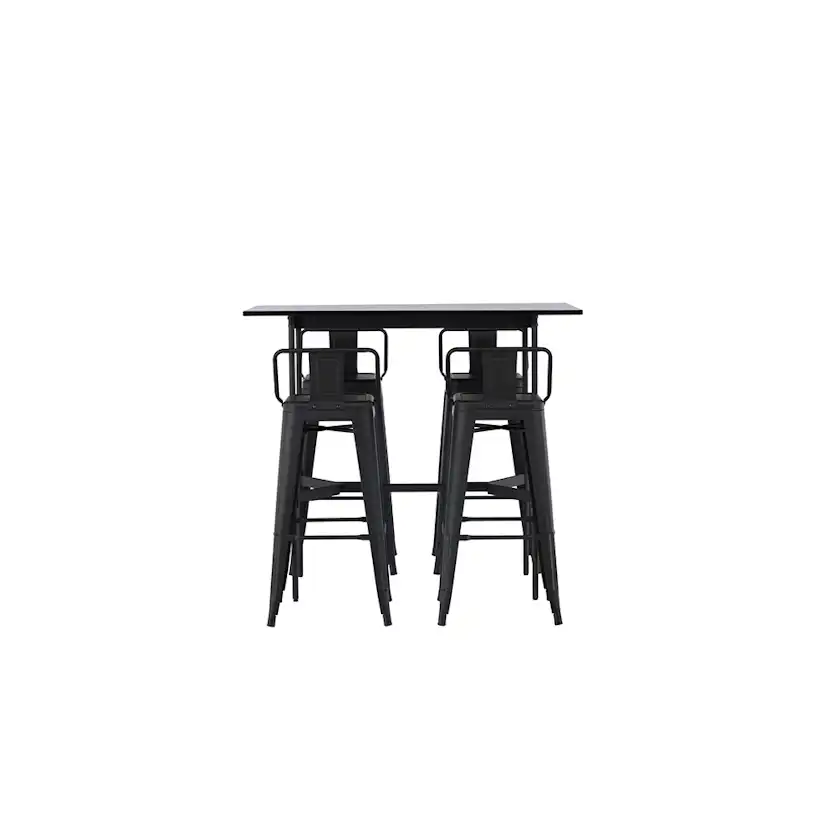 Matgrupp Venture Home Rax med 4 st Tempe Stolar Ryggstöd