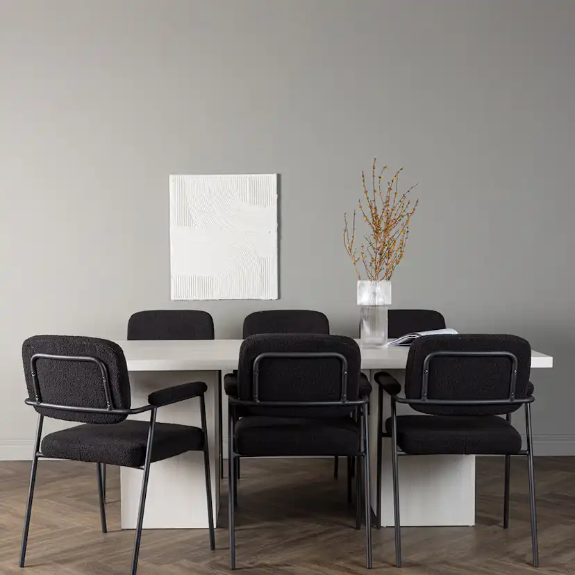 Matgrupp Venture Home Olga med 6 Yesterday Stolar