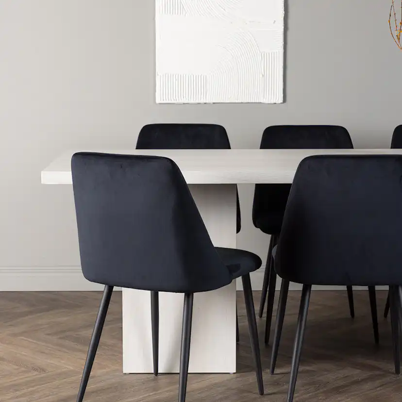 Matgrupp Venture Home Olga med 6 Night Stolar