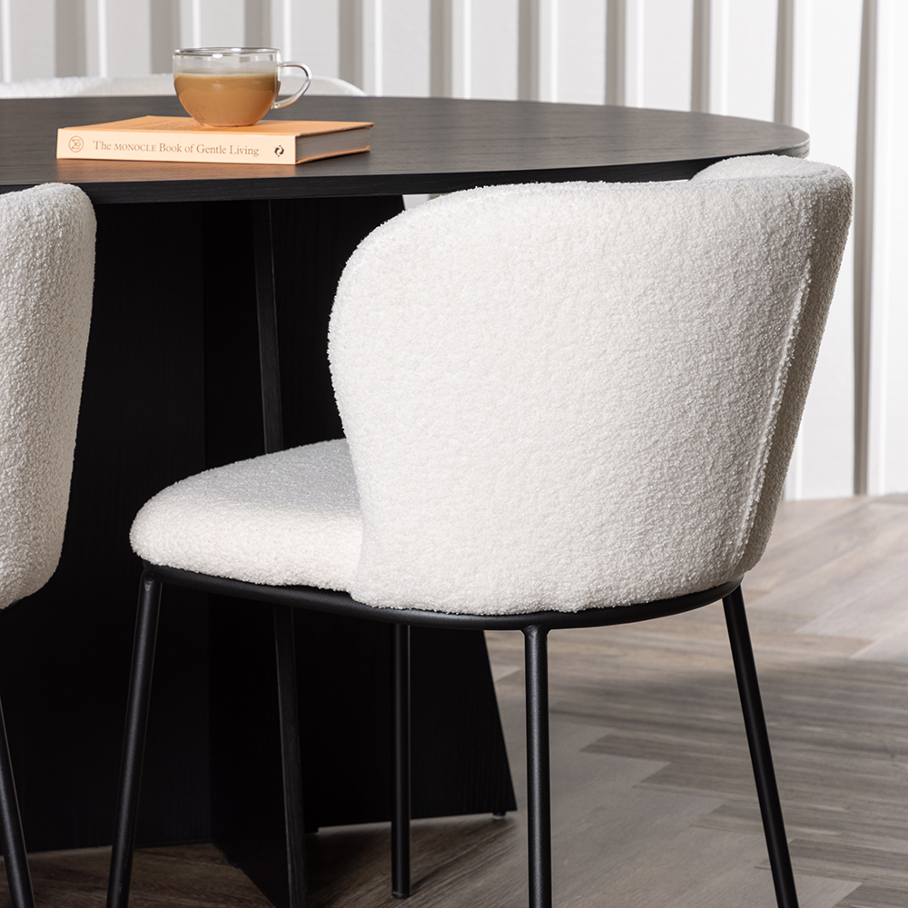 Matgrupp Venture Home Bootcut med 6 st Edina stolar