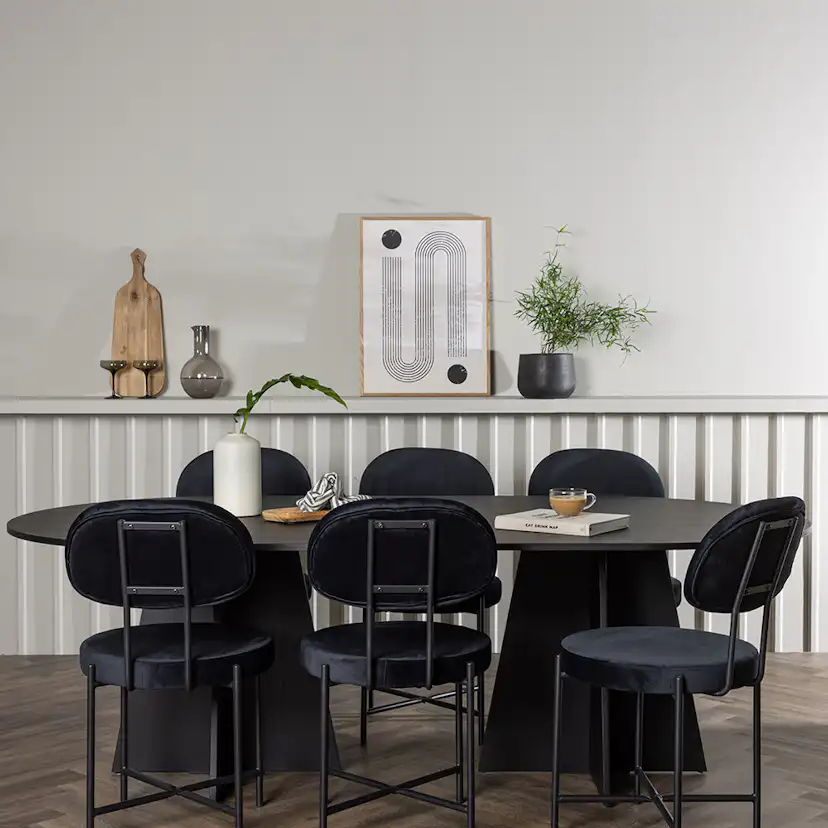 Matgrupp Venture Home Bootcut med 6 st Stella stolar