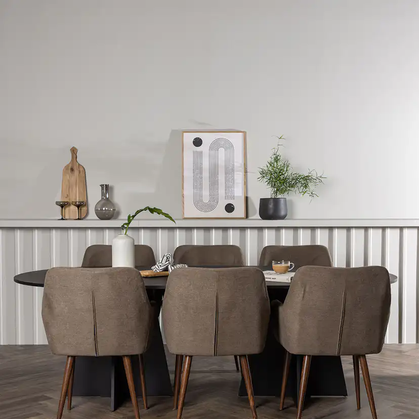 Matgrupp Venture Home Bootcut med 6 st Tomorrow stolar