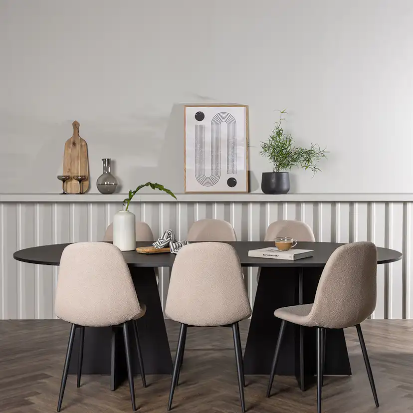 Matgrupp Venture Home Bootcut med 6 st Polar stolar