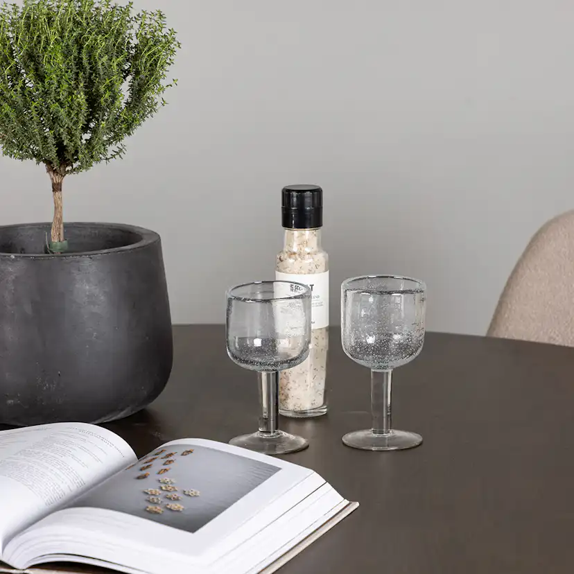 Matgrupp Venture Home Kaseidon Ø100 cm med 4 st Polar stolar