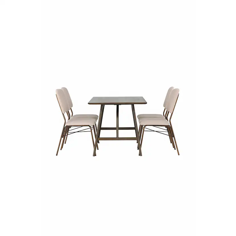 Matgrupp Venture Home Kaseidon med 4 st Seda stolar