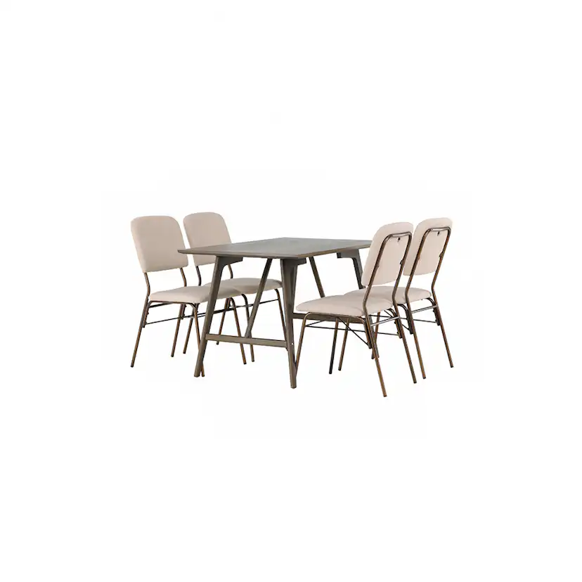 Matgrupp Venture Home Kaseidon med 4 st Seda stolar