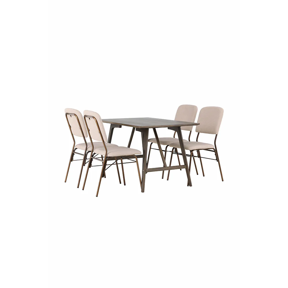 Matgrupp Venture Home Kaseidon med 4 st Seda stolar