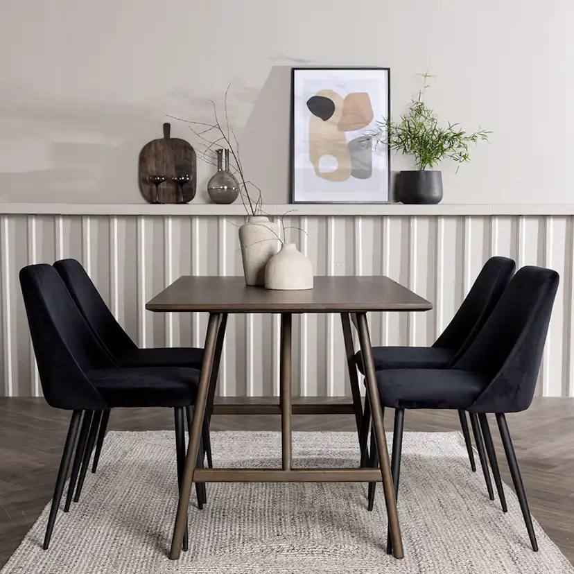 Matgrupp Venture Home Kaseidon med 4 st Night stolar