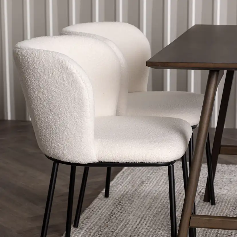 Matgrupp Venture Home Kaseidon med 4 st Edina stolar