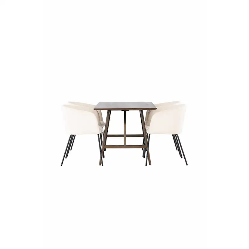 Matgrupp Venture Home Kaseidon med 4 st Berit stolar