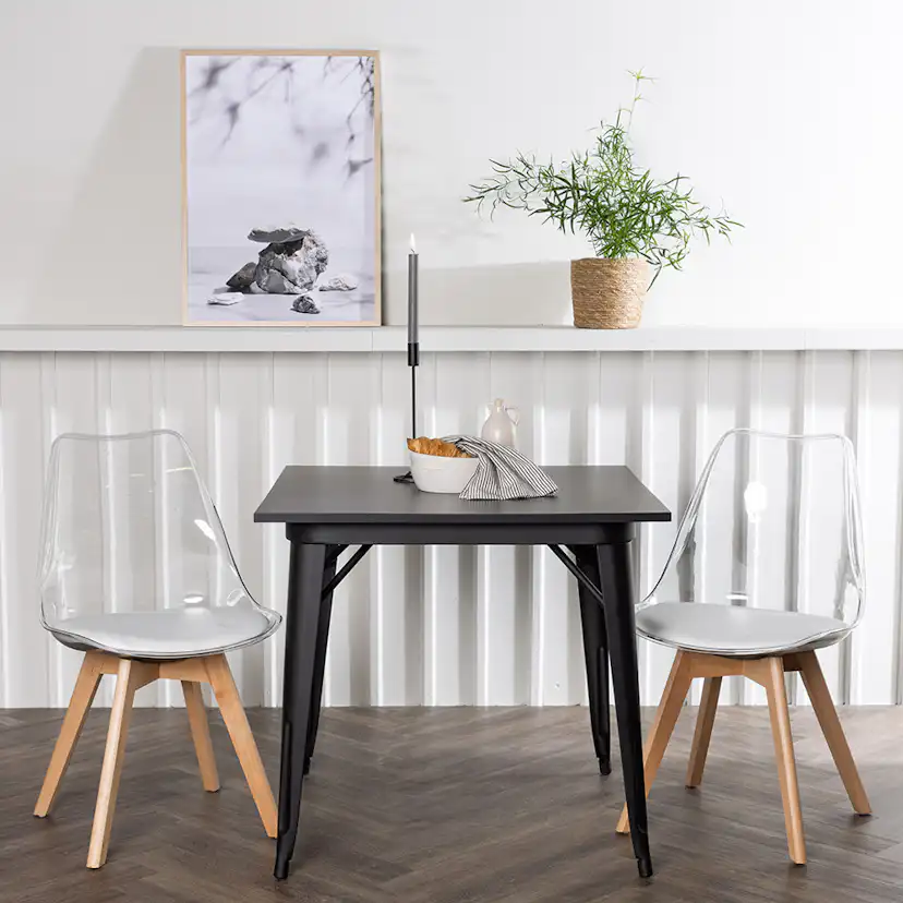 Matgrupp Venture Home Tempe med 2 st Edvin stolar