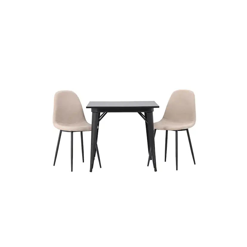 Matgrupp Venture Home Tempe med 2 st Polar stolar