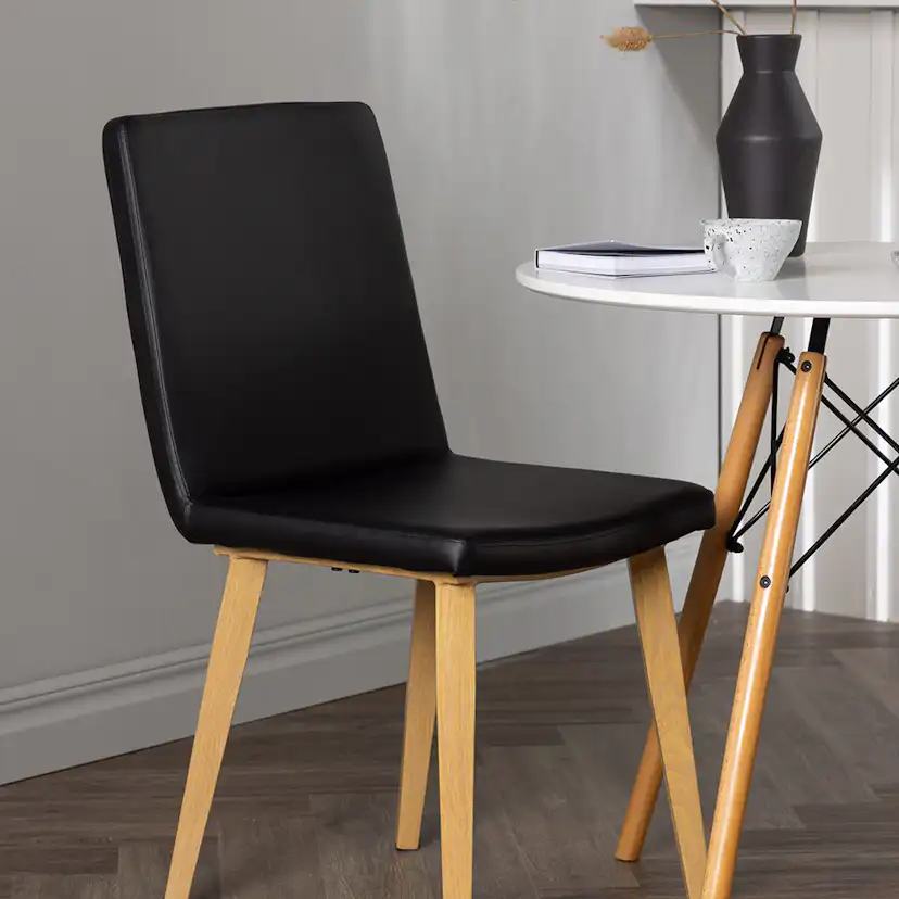 Matgrupp Venture Home Danburi Ø60 cm med 2 st Today stolar